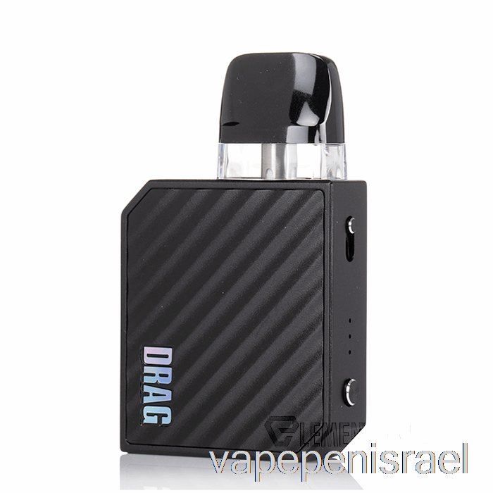 חד פעמי Vape Israel Voopoo Drag Nano 2 Nebula Pod System Obsidian Black